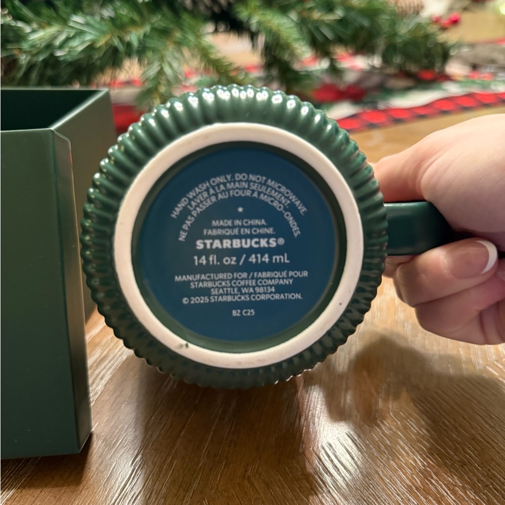 Starbucks Green Mug with Handle - Picture 3 of 6